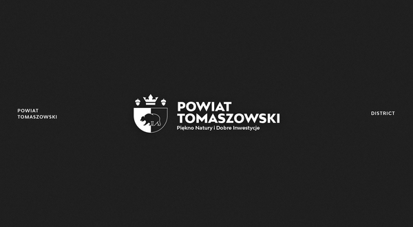 Powiat Tomaszowski government district logo